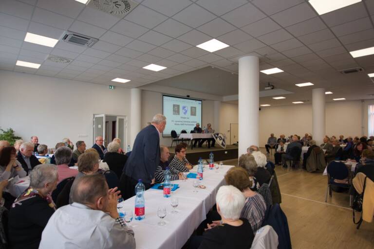 Reportáž z výroční schůze klubu Absolventů Baťovy školy práce v Partizánskom 28. 3. 2025